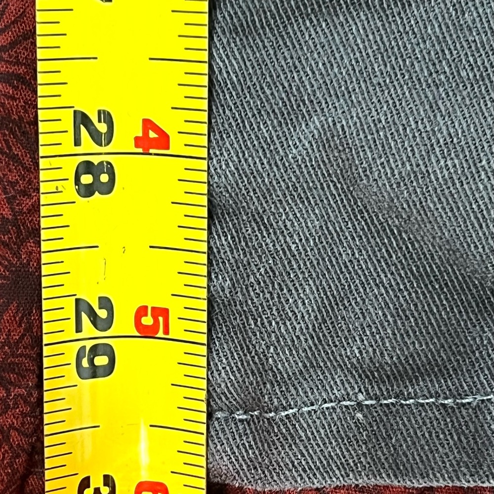 John Varvatos Bowery Charcoal Gray Denim Jeans size 33X30  #20 - Picture 6 of 7